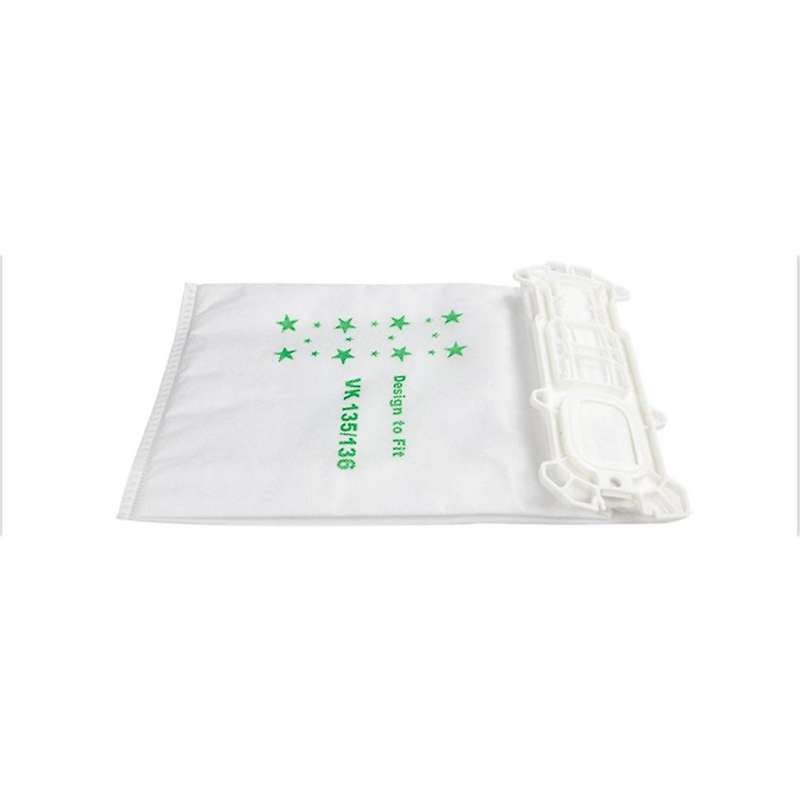 6 Pieces Dust Bags for Vorwerk Kobold Vk200 Fp200 Dust Bag Parts