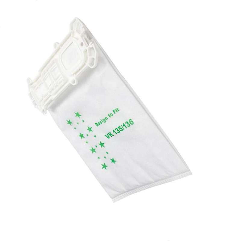 6 Pieces Dust Bags for Vorwerk Kobold Vk200 Fp200 Dust Bag Parts