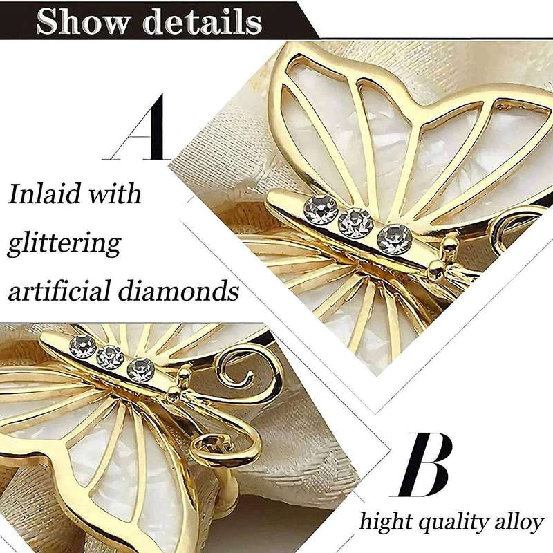 Napkin-rings Set Of 12 for Valentine's Day Christmas Wedding Party