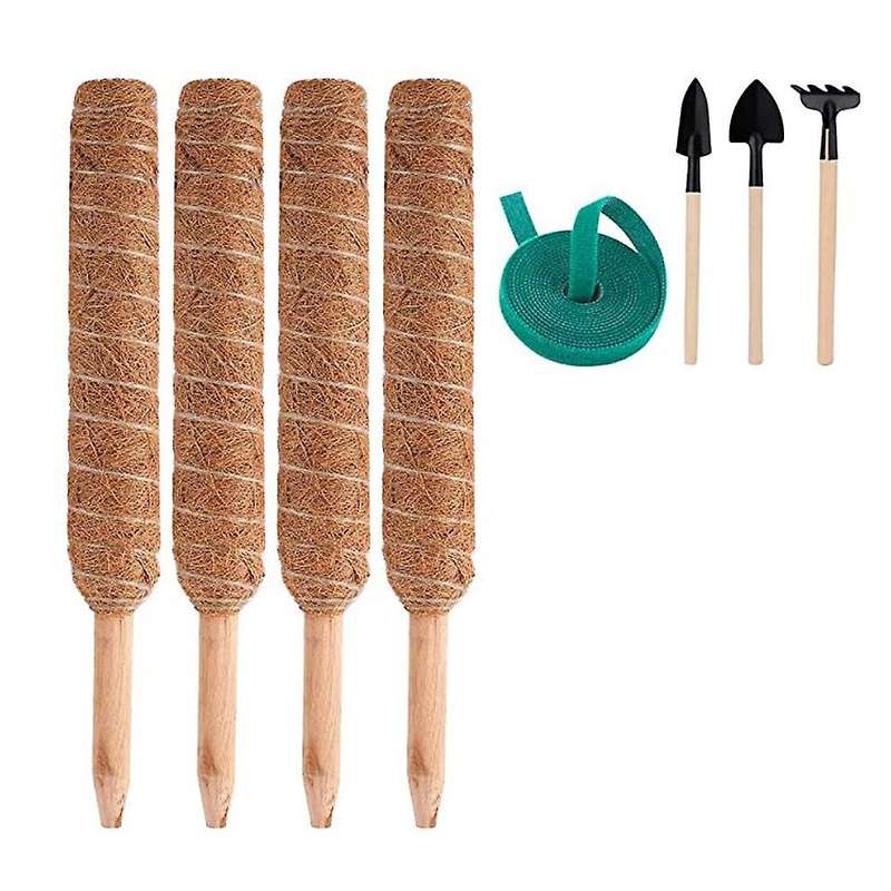 Moss Pole for Climbing Plants Plant Support Pole Coir Moss Stick