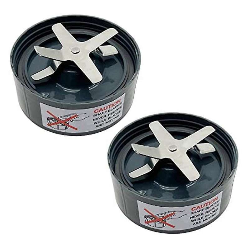 2pack Blender Extractor Cross Blade Replacement Parts for Nutribullet