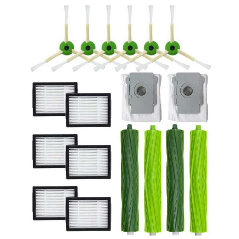 18pcs for Irobot Roomba J7 J7+ I7 I7+ I3 I3+ Replacement Parts Kit