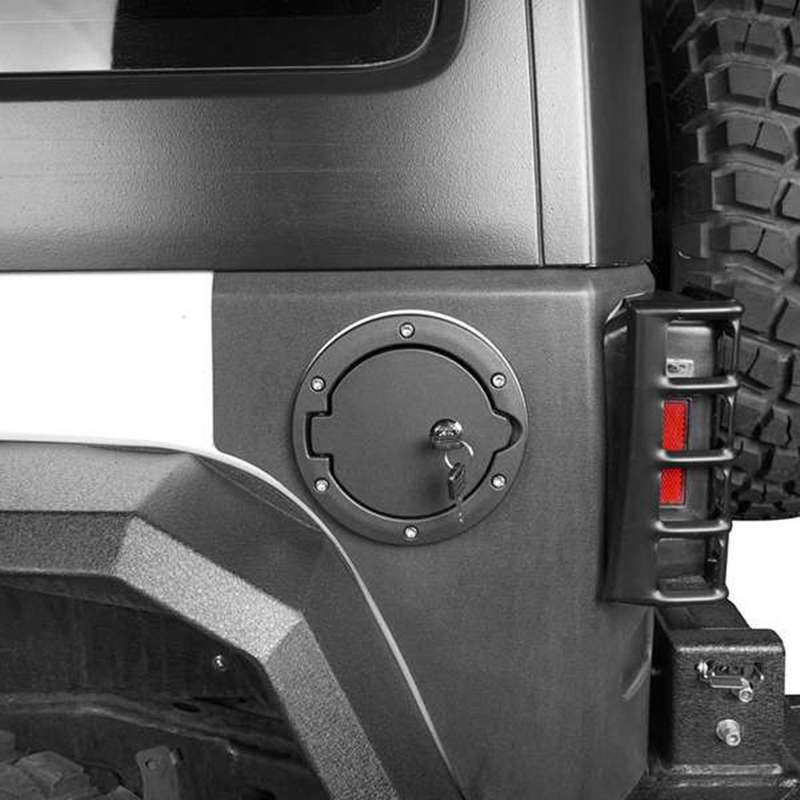 Fuel Tank Cap Lock Cover + with 2 Key Lock Szzt04145 for Jeep