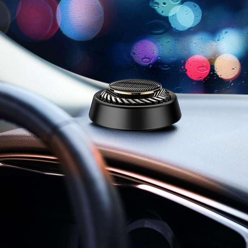 Solar Car Aromatherapy Aluminum Alloy Car High-end Ornaments