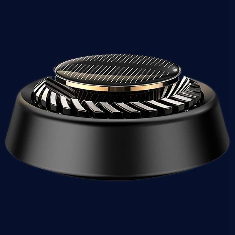 Solar Car Aromatherapy Aluminum Alloy Car High-end Ornaments