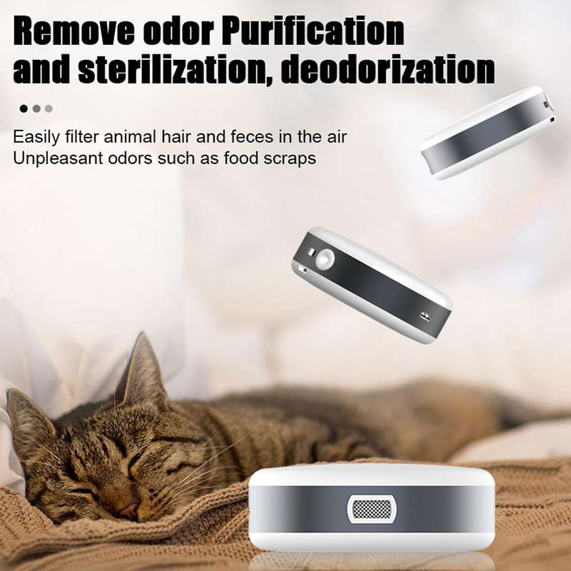 Usb Air Purifier Personal Mini Air Necklace Negative Ion