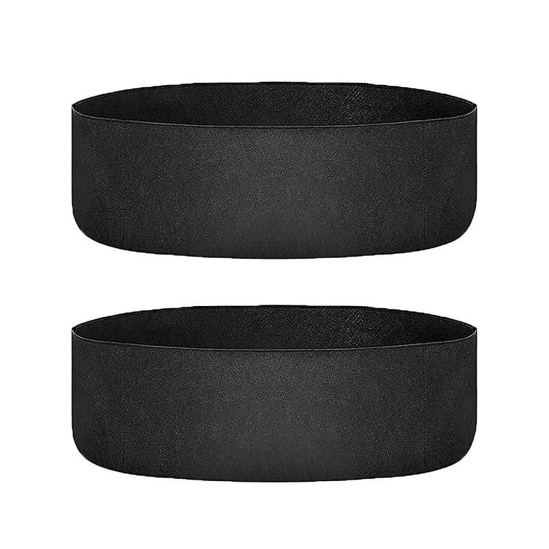 2pcs 50 Gallon Plant Grow Bags Thick Aeration Non-woven Large,a