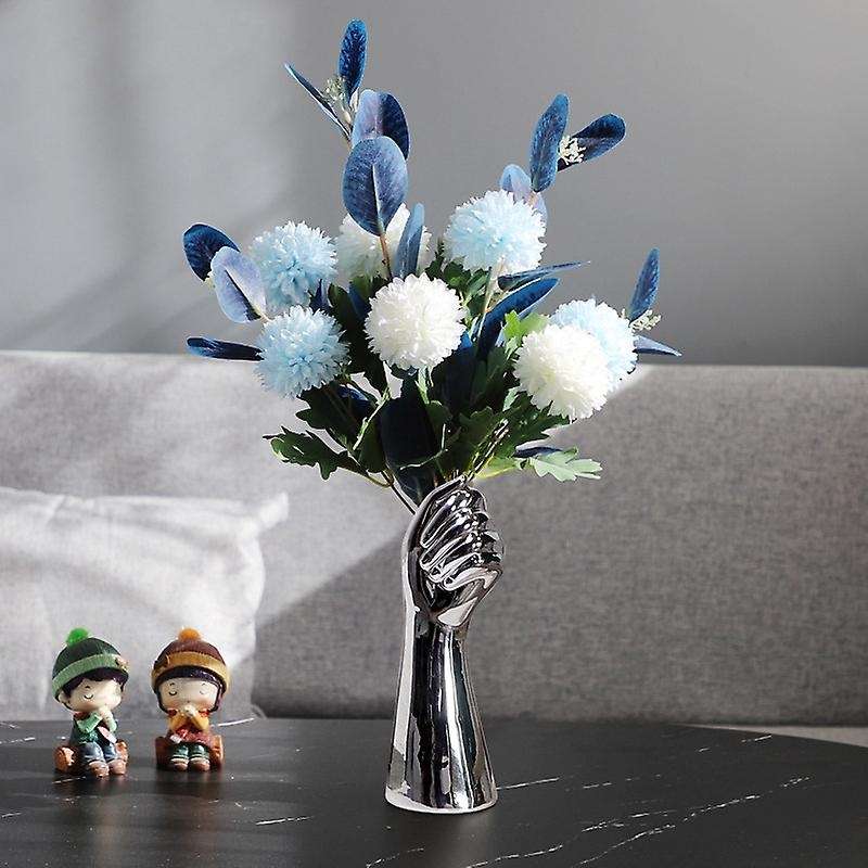 Nordic Ceramic Vase Modern Home Office Decoration Crafts Gold