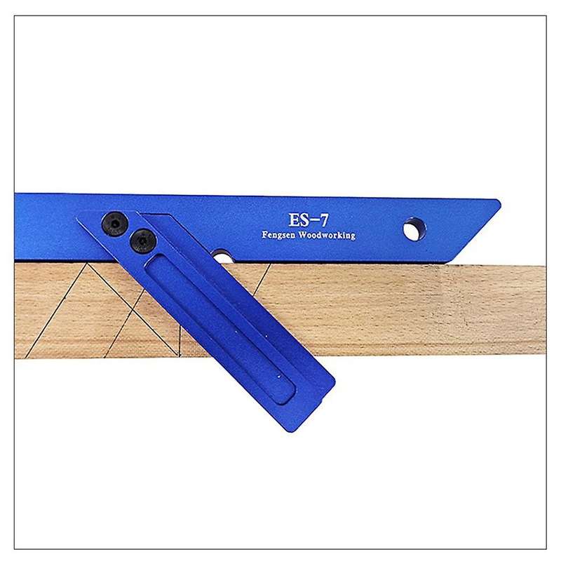 Woodworking Scriber 45 Degrees Angle Line Scribing Ruler Marking