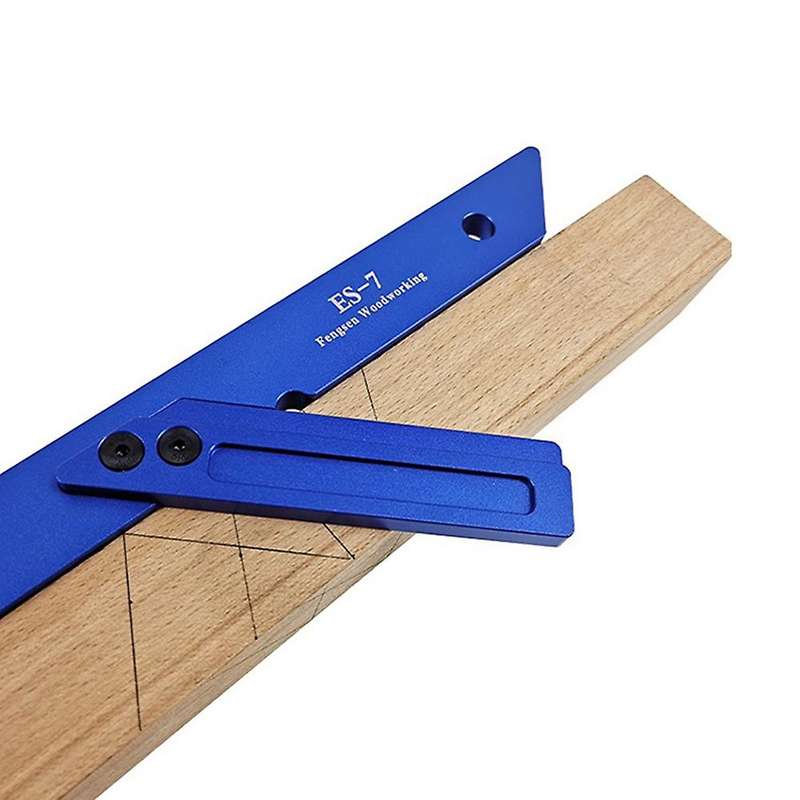 Woodworking Scriber 45 Degrees Angle Line Scribing Ruler Marking