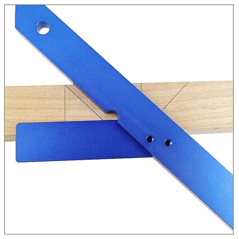 Woodworking Scriber 45 Degrees Angle Line Scribing Ruler Marking