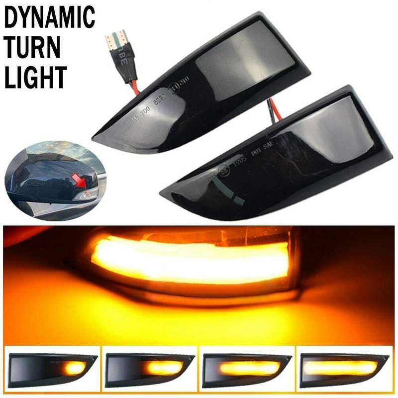 Led Indicator Mirror Turn Light Signal for Renault Megane 3 Mk3 Iii