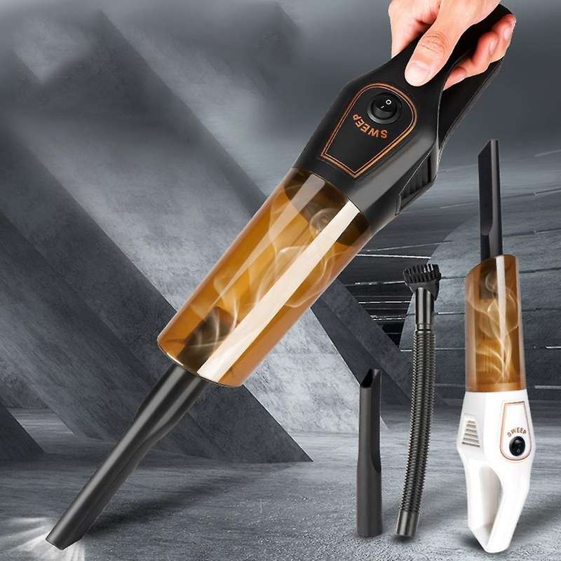 Car Home Handheld Household Cleaner Usb Cordless Portable-black