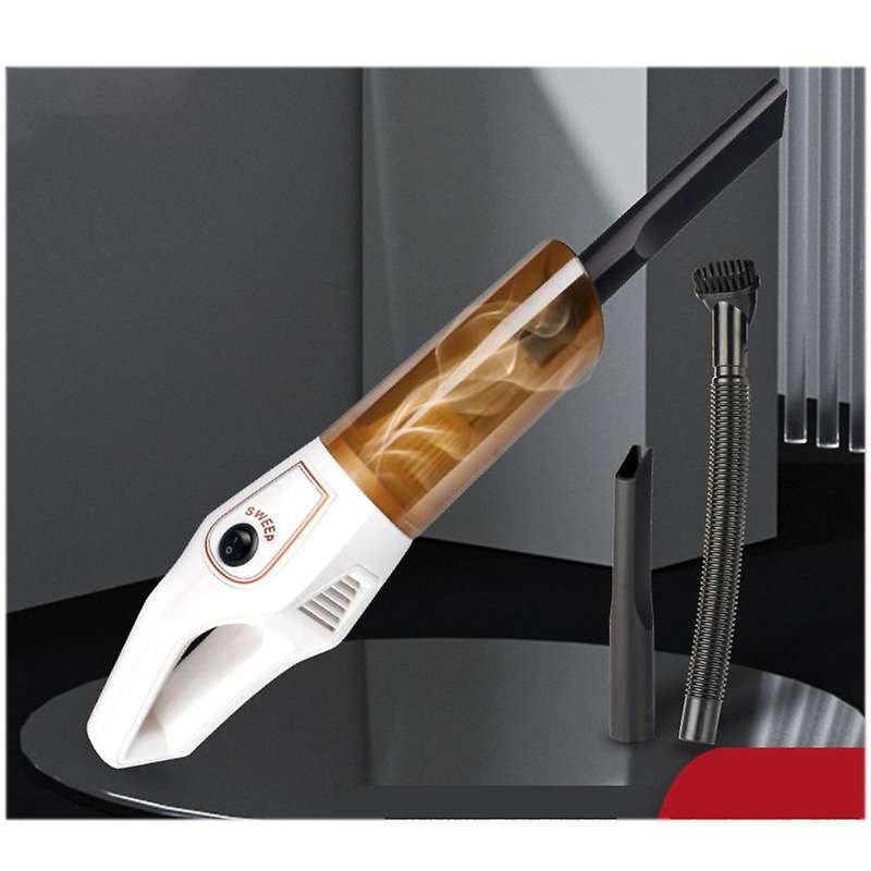 Car Home Handheld Household Cleaner Usb Cordless Portable-black