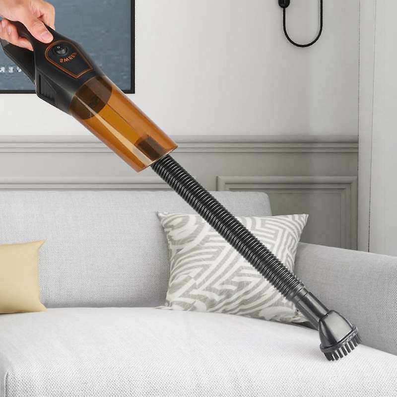 Car Home Handheld Household Cleaner Usb Cordless Portable-black