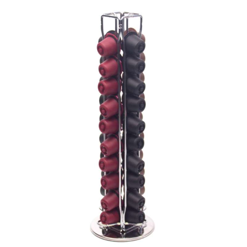Coffee Capsule Storage Holder, for Nespresso, Holds 40 Coffee Pods