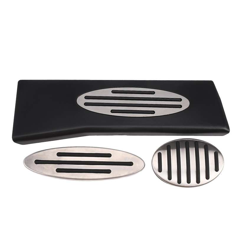 Aluminum At Footrest Gas Brake Clutch Pedal Cover for Bmw Mini Cooper