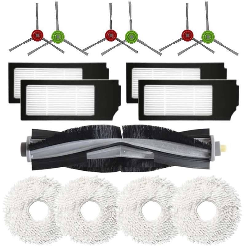 Main Brush Side Brushes Hepa Filters Mop for Ecovacs X1omni X1turbo