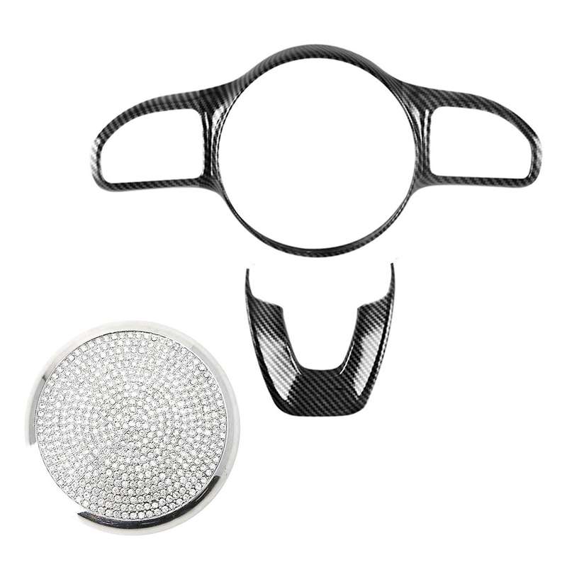 Car Center Control Button Cover Trim for Mercedes Benz C E Glc Class