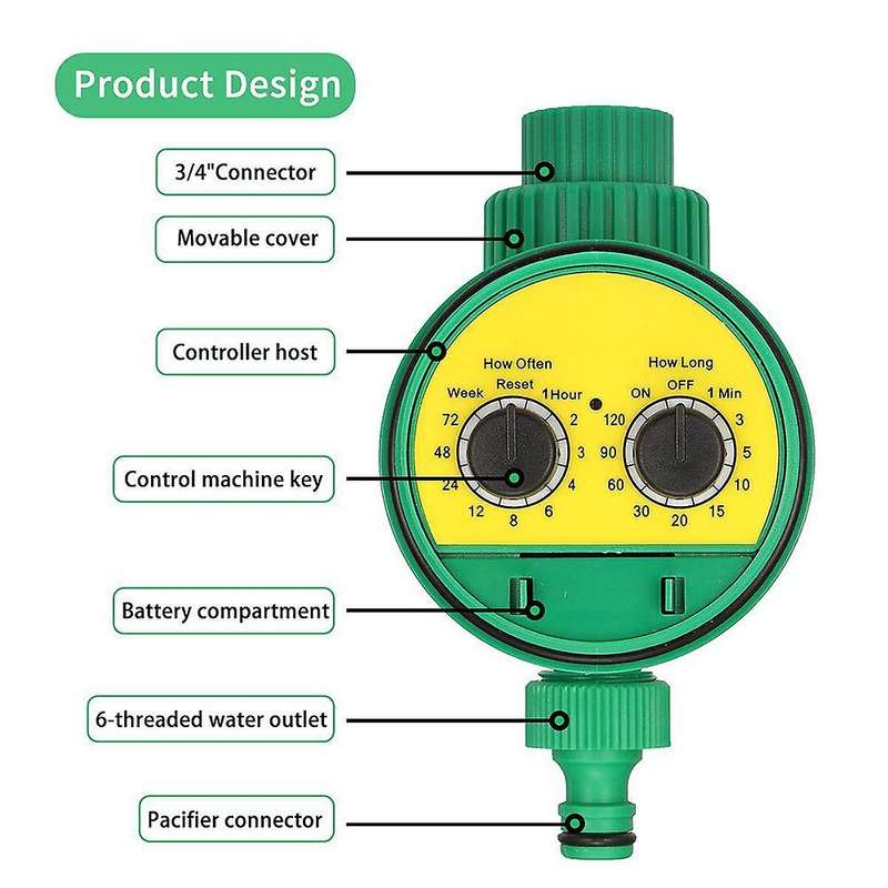 Irrigation Controller Electronic Smart Garden Irrigation Water Timer