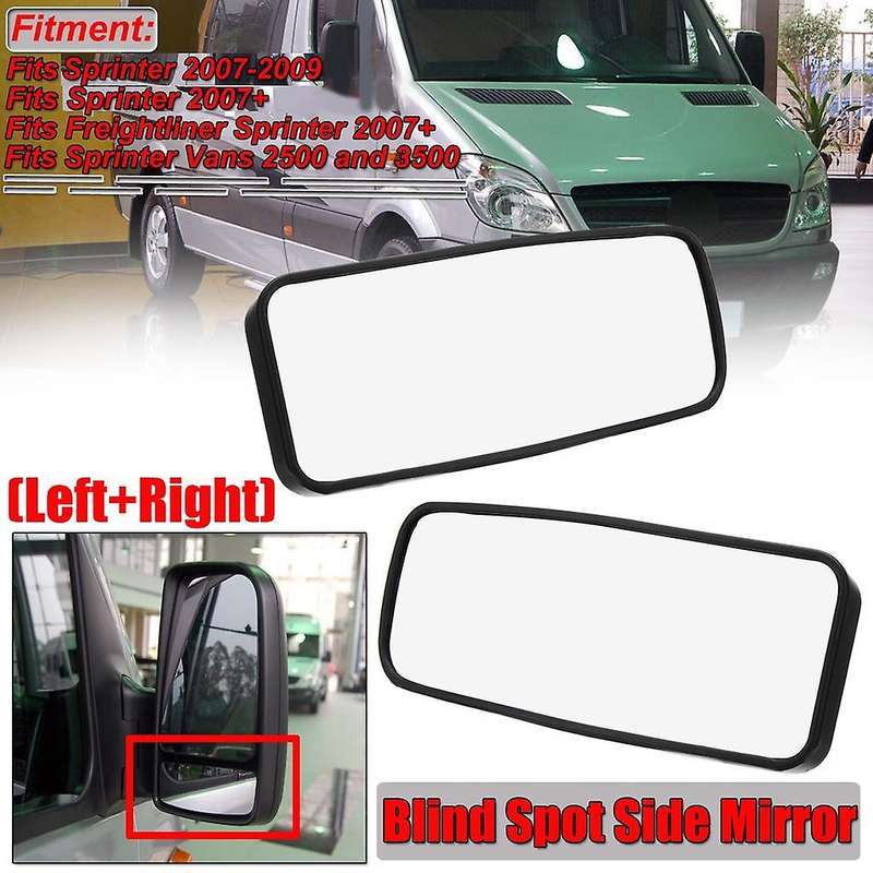 A0028113933 A0028114033 Car Side Mirror Lower Glass Blind Spot Set
