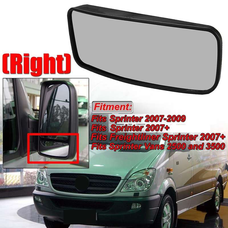 A0028113933 A0028114033 Car Side Mirror Lower Glass Blind Spot Set