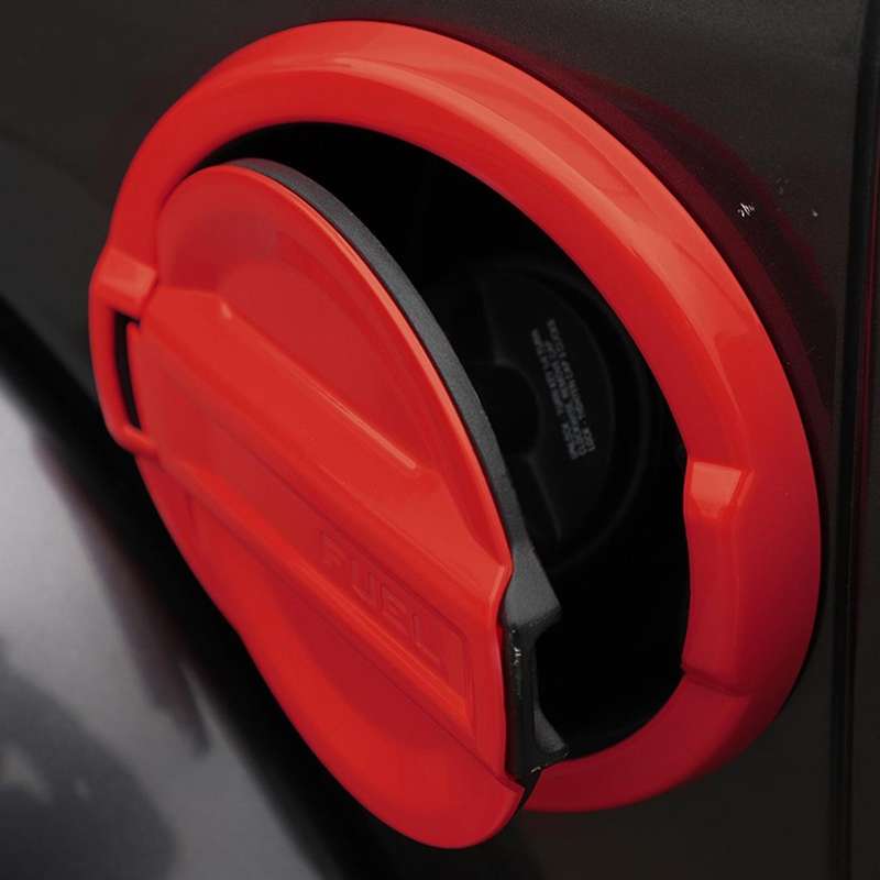 Car Tank Covers Gas Fuel Tank Cover Decoration, Abs Red