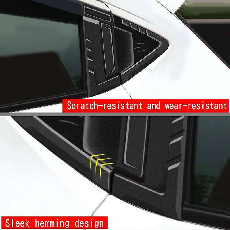 Car Matte Black Window Louver Cover for Honda Hrv Vezel 2021 2022