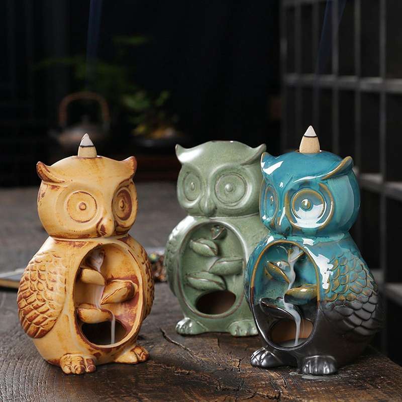 Ceramic Backflow Incense Burner Home Decoration Incense Burner A