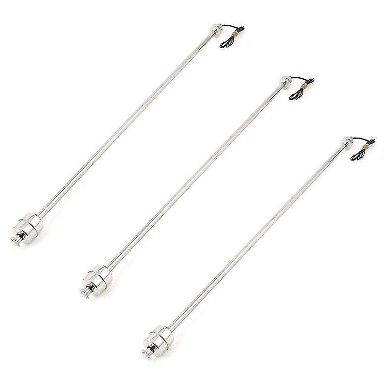 3x 50cm Stainless Steel Water Level Liquid Sensor Vertical Switch