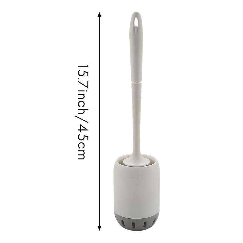 2x Bathroom Toilet Bowl Cleaner Brush Set Toilet Cleaning Brush Kit
