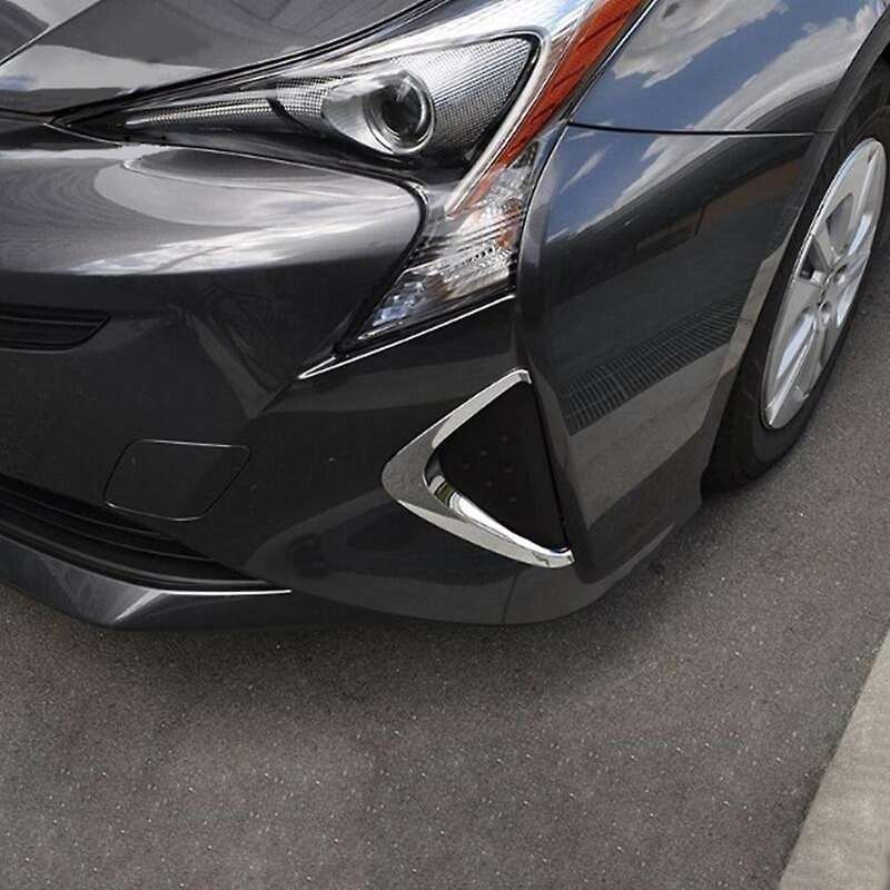 Car Front Fog Light Eyebrows Trim Accessories for Toyota Prius 2016