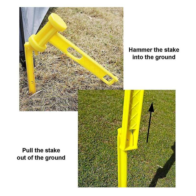 Tree Stake Kit with Hammer,tree Straight Anchoring,for Camping,hiking