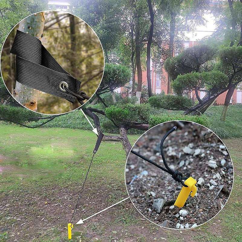 Tree Stake Kit with Hammer,tree Straight Anchoring,for Camping,hiking