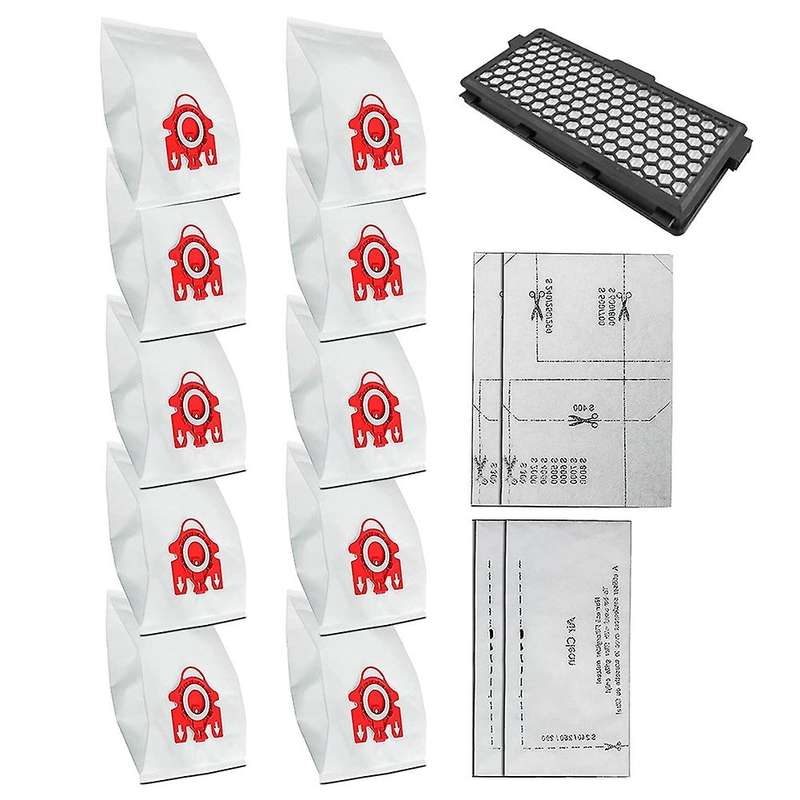 Hepa Filter Motor Protection Dust Bags for Miele 3d Fjm Airclean