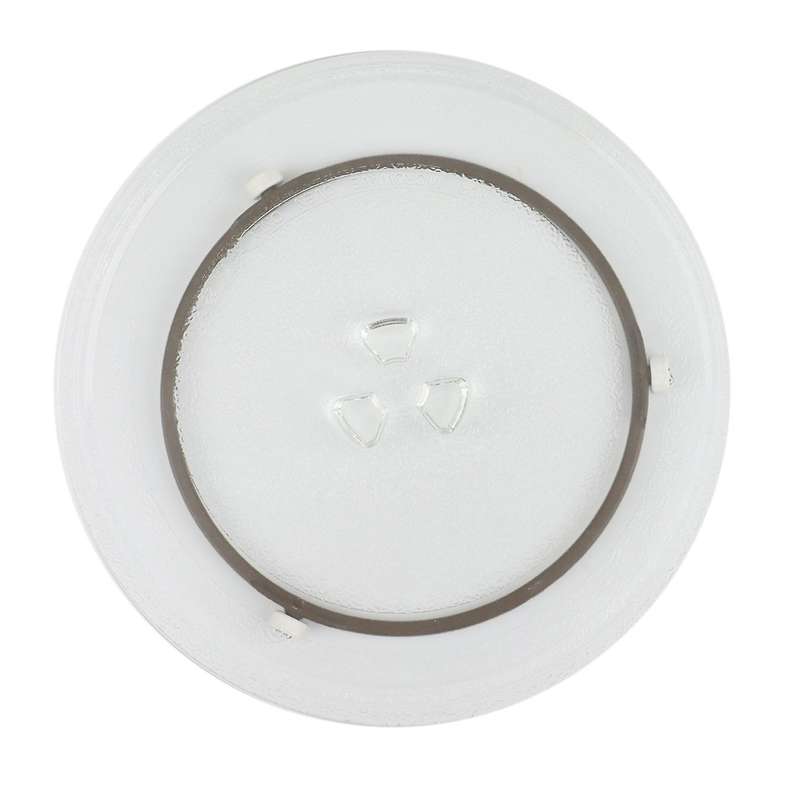 Microwave Oven Glass Turntable Plate Platter 245mm Suits for Media