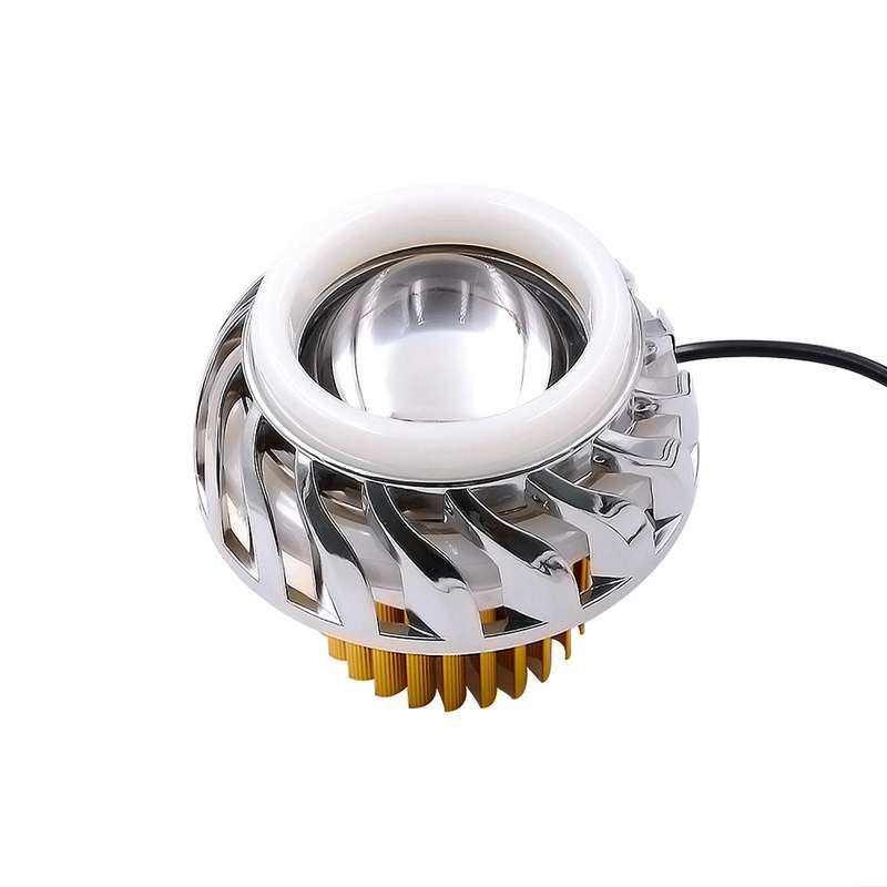 12v Lens Light 30w 1200lm 200000h Double Aperture Light Pink and Blue