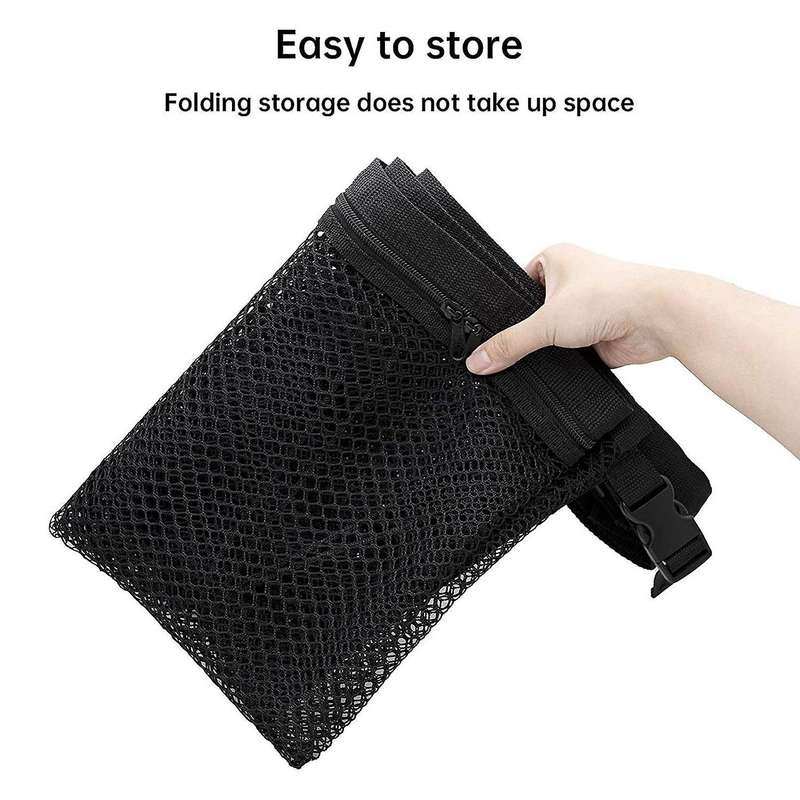 2x Car Ceiling Storage Pocket Roof Interior Cargo Net Bag Black