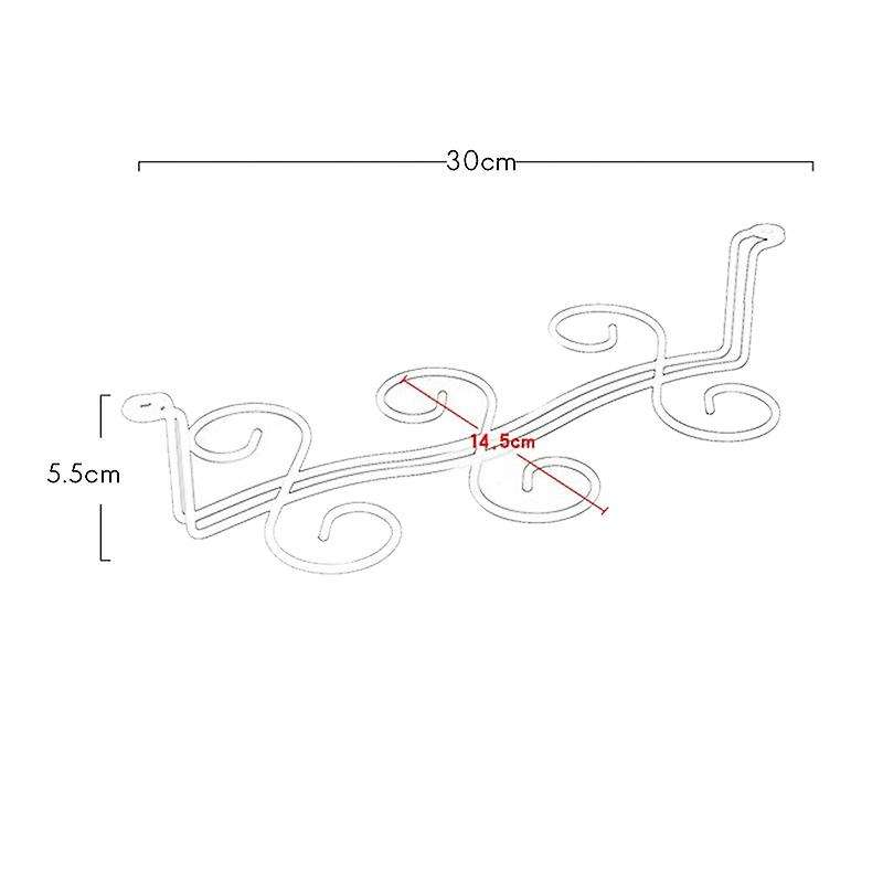 2 Pack Wine Glass Rack Under Counter,for Kitchen Bar Glasses Rack