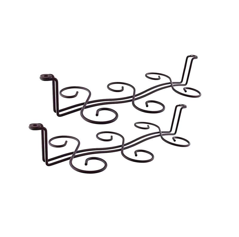 2 Pack Wine Glass Rack Under Counter,for Kitchen Bar Glasses Rack