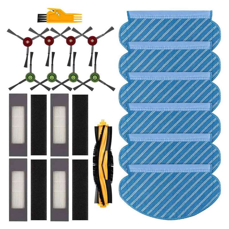 Filter Wipes Brushes Cloths for Yeedi 2 , Ecovacs Deebot Ozmo 920 950