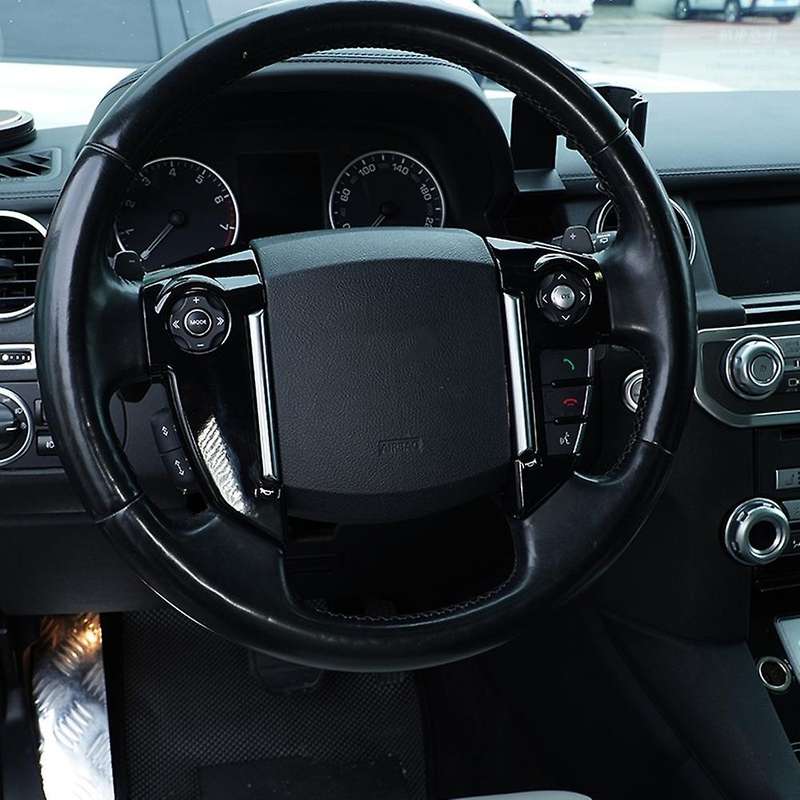 Steering Wheel Button Cover for Freelander 2 13-15,low Profile,black