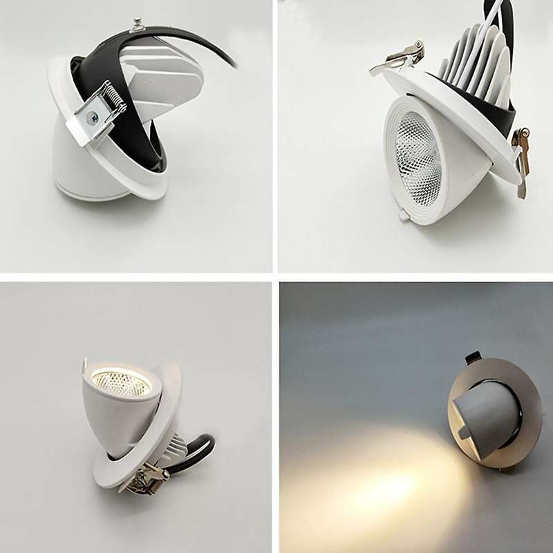 Led Elephant Trunk Light Cob Downlight Ceiling Light 360 Degrees 20w