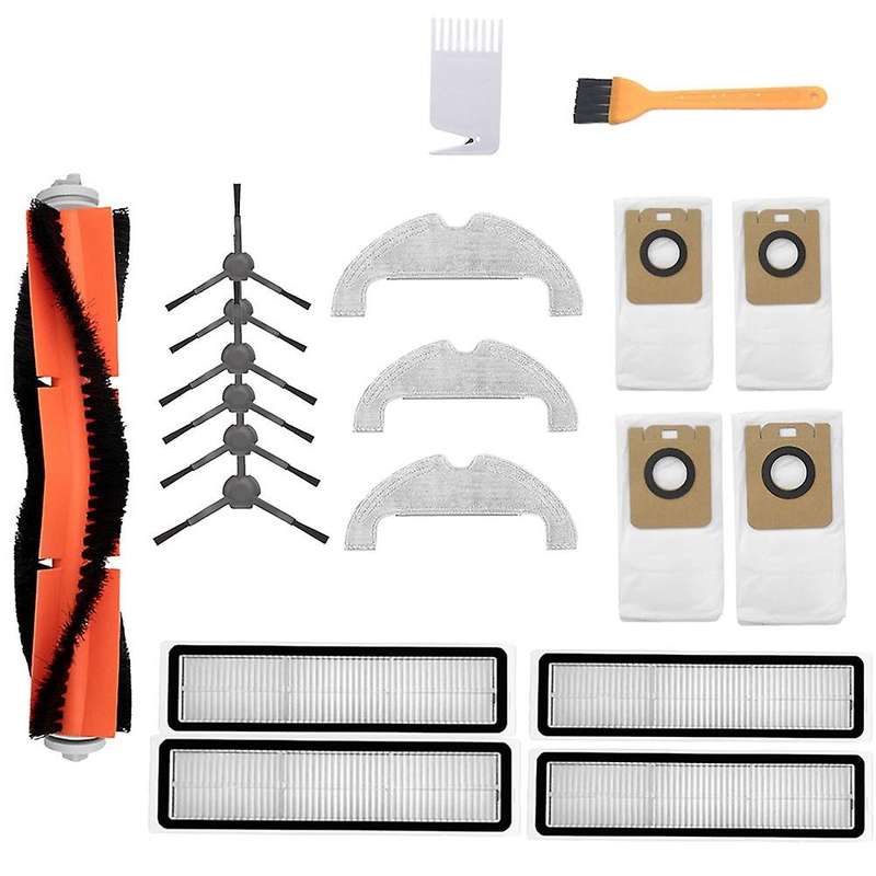 For Dream Bot Z10 Pro L10 Plus Main Brush Side Brush Filter Dust Bag