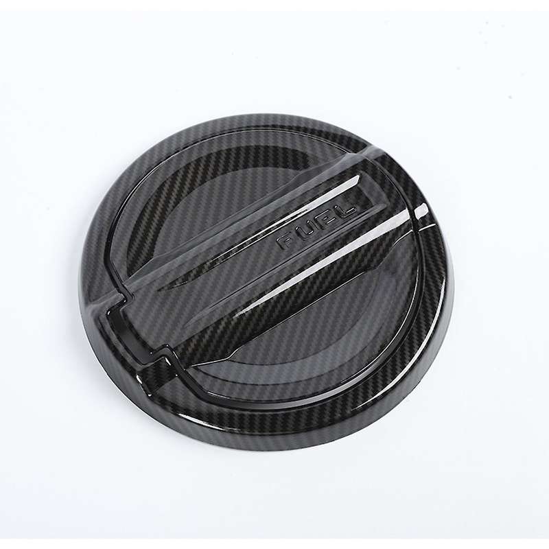 Car Tank Covers Gas Fuel Tank Cover Decoration, Abs Carbon Fiber