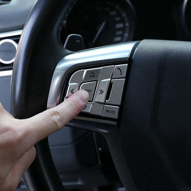 Car Steering Wheel Buttons Sequins Stickers for Land Rover Discovery