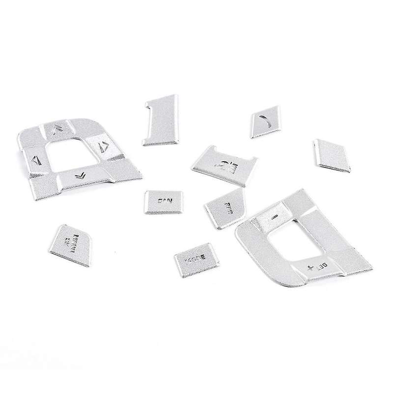 Car Steering Wheel Buttons Sequins Stickers for Land Rover Discovery