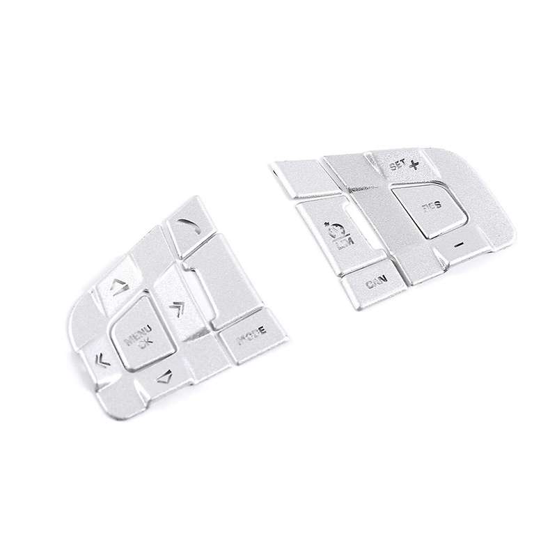 Car Steering Wheel Buttons Sequins Stickers for Land Rover Discovery