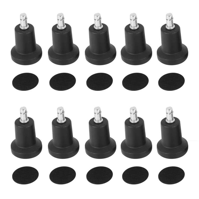 High Profile Bell Glides Replacement for Office Chair without Wheels