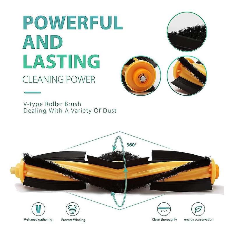 Parts Kit for Ecovacs Deebot Ozmo T8 T8 Aivi Series Robot Vacuum